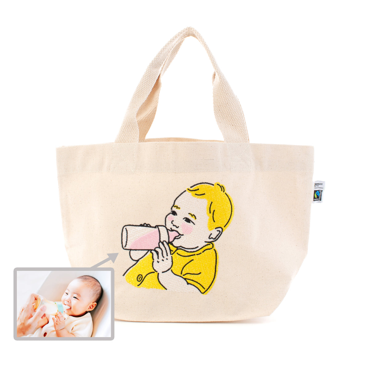 油絵のような柄のエコバッグ　新品　nao様おまとめ 油絵のような柄のエコバッグ 新品 nao様おまとめ ドットエコバッグ